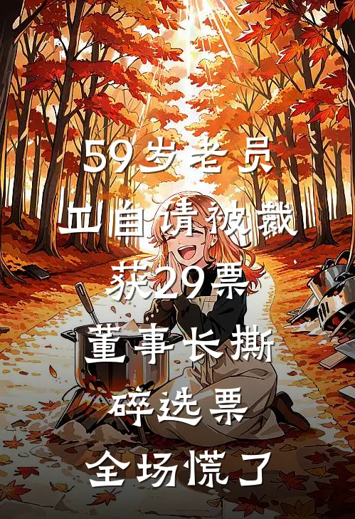 59岁老员工自请被裁获29票，董事长撕碎选票，全场慌了秦浩天李哲完本完结小说_热门小说排行榜59岁老员工自请被裁获29票，董事长撕碎选票，全场慌了秦浩天李哲