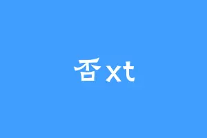 否xt