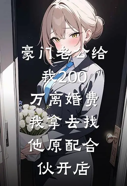 豪门老公给我200万离婚费，我拿去找他原配合伙开店