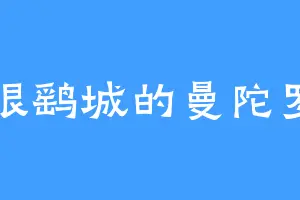 银鹞城的曼陀罗