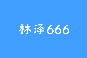 林泽666