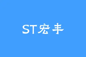 ST宏丰