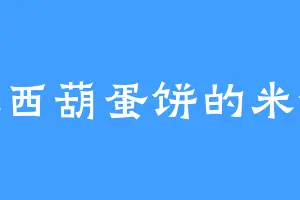 爱吃西葫蛋饼的米饭饭