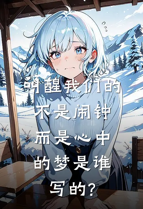 叫醒我们的不是闹钟,而是心中的梦是谁写的?