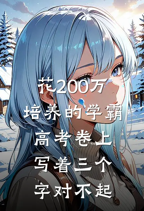 花200万培养的学霸，高考卷上写着三个字对不起